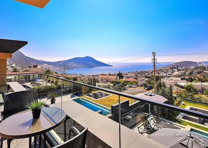 Villa 3 Bedroom Seaview With Private Pool And Garden Kalkan