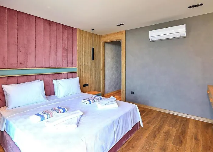 3 Bedroom Seaview With Private Pool And Garden Villa Kalkan